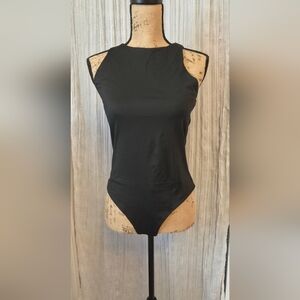 ReoRia Classic Black Bodysuit